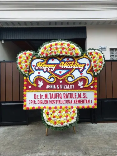 Papan Bunga Pernikahan aston pontianak hotel & convention center