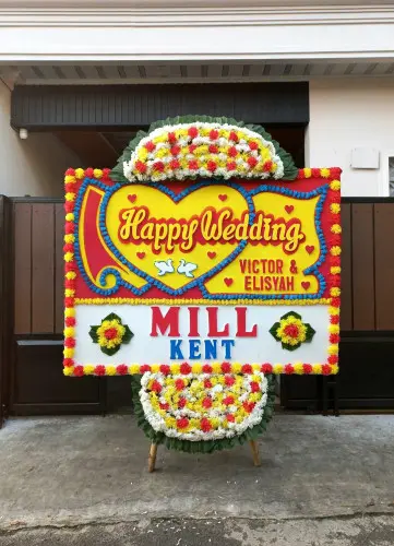 Papan Bunga Pernikahan aston pontianak hotel & convention center